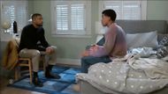 Martin and Tyrell didn't know it, but father and son were both big on subterfuge on Beyond the Gates | Image: CBS